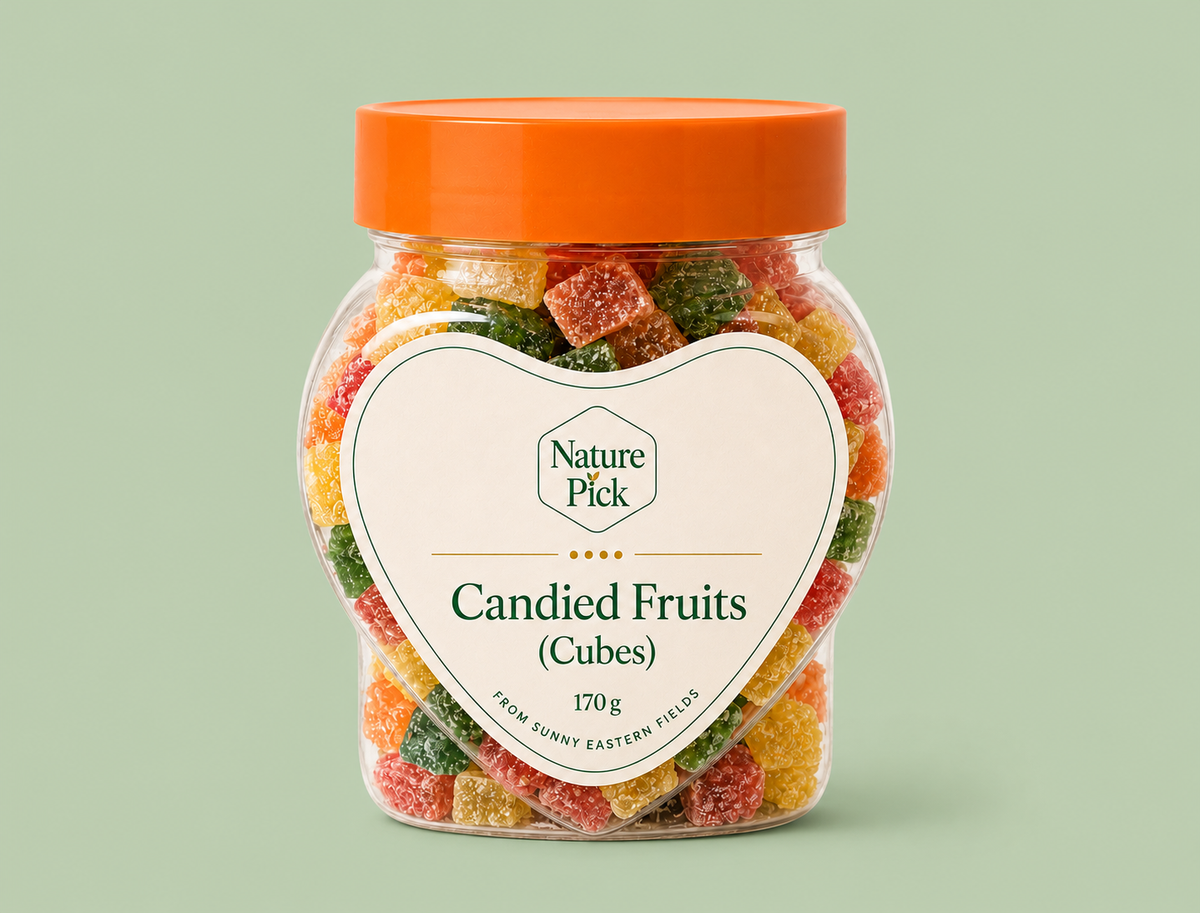 Sockrade ananasbitar 100 g – Nature Pick