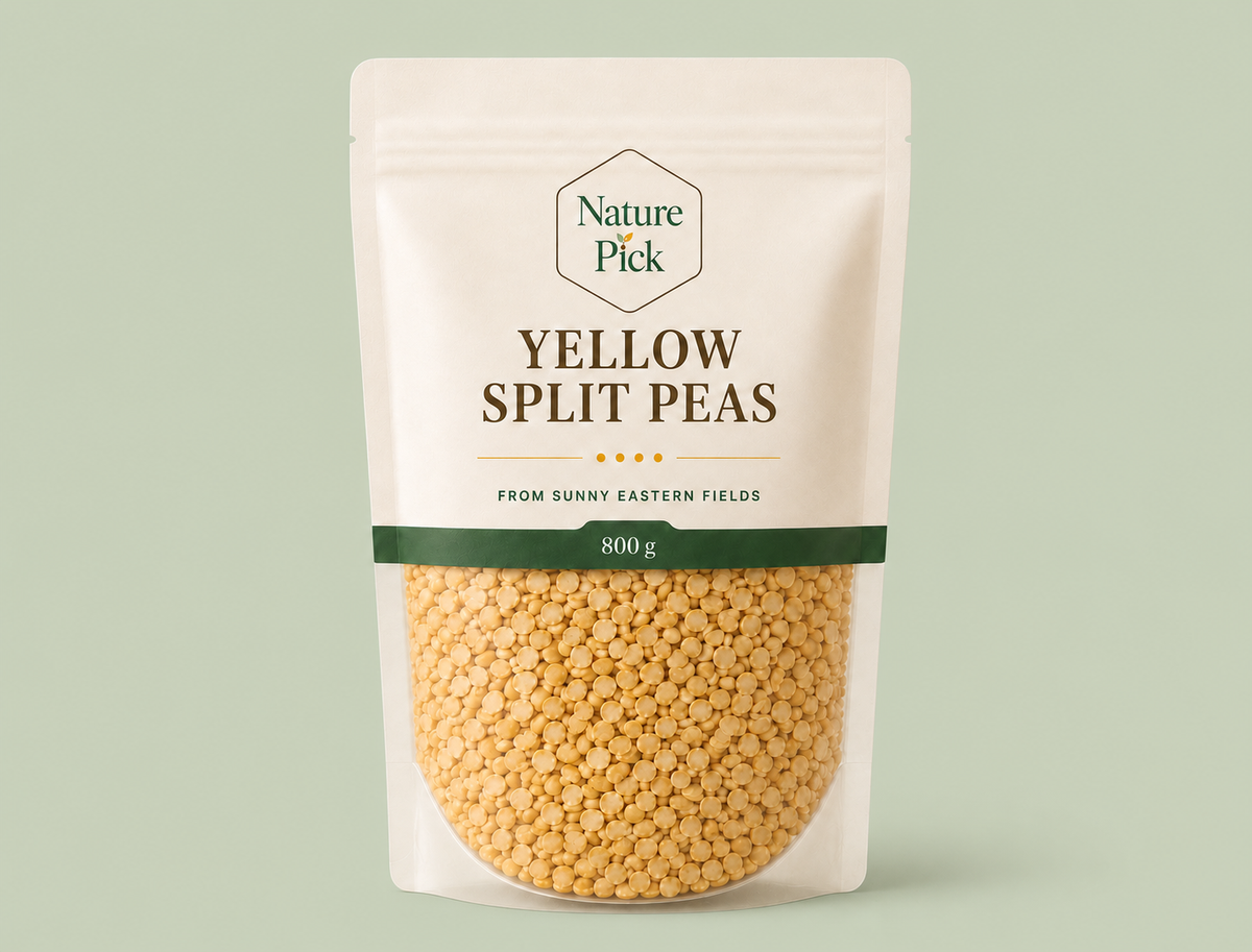 Gula delade ärtor 800 g – Nature Pick