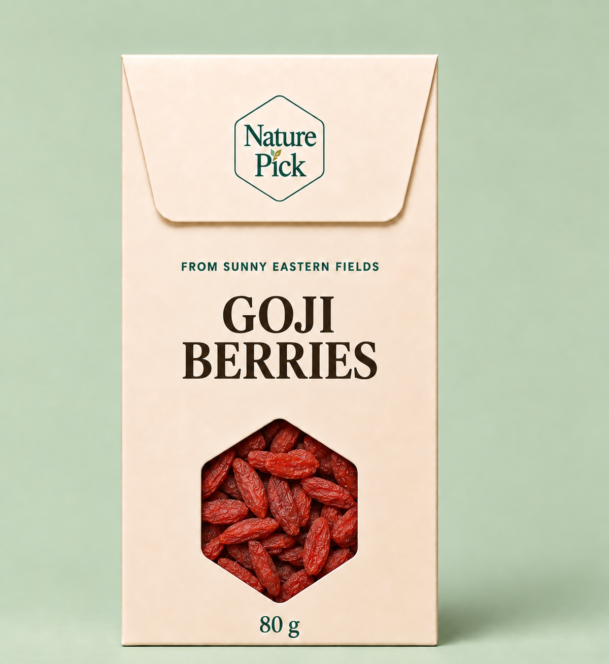 Torkade gojibär 80 g – Nature Pick