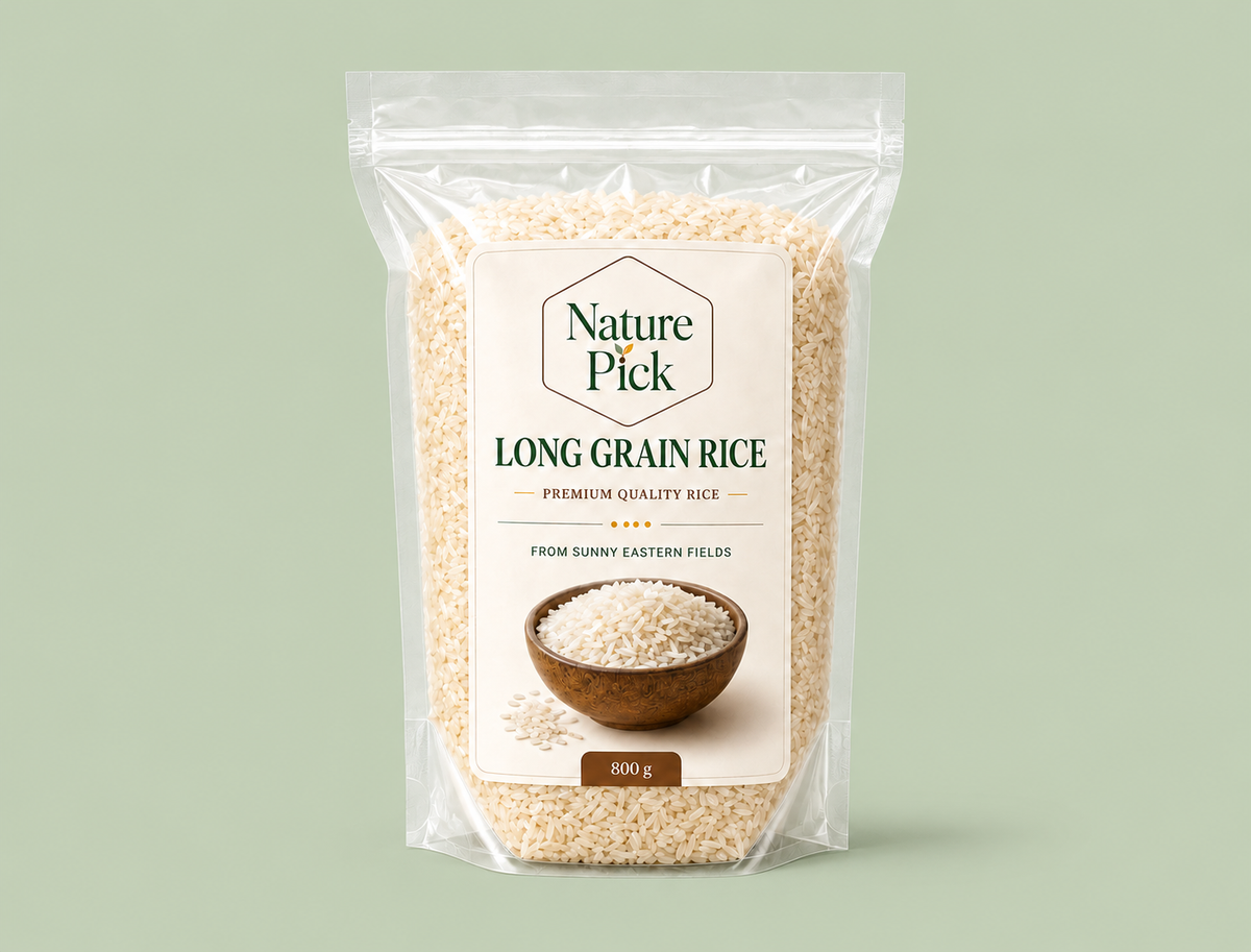 Långkornigt basmatiris 800 g – Nature Pick