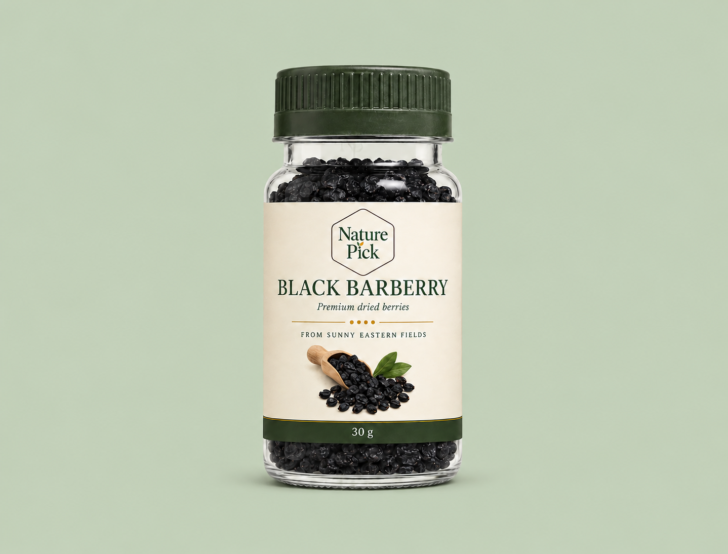 BLACK BARBERRIES (DRIED)