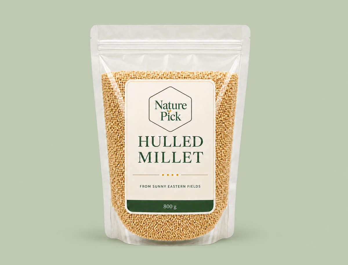 Peeled millet