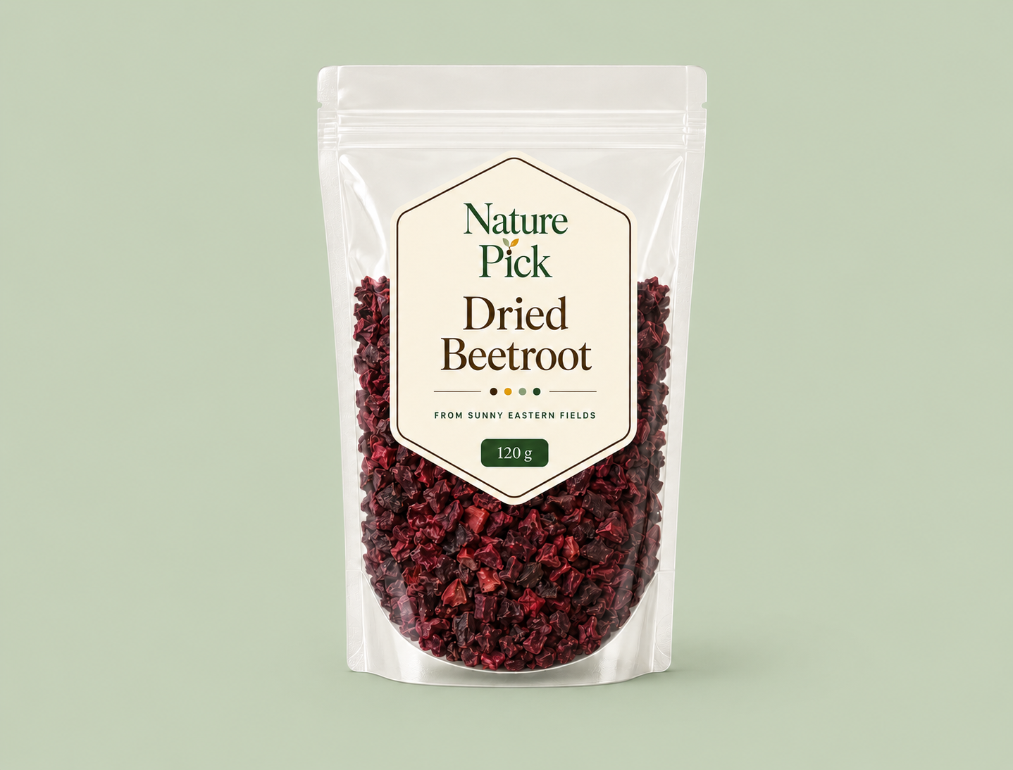 Dried beetroot