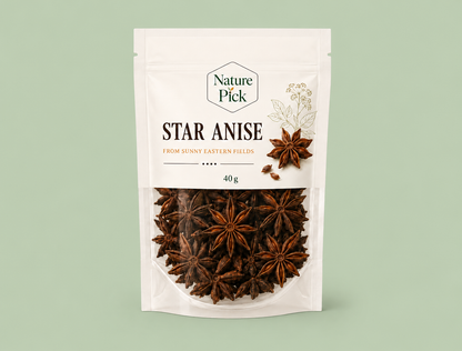 Whole star anise