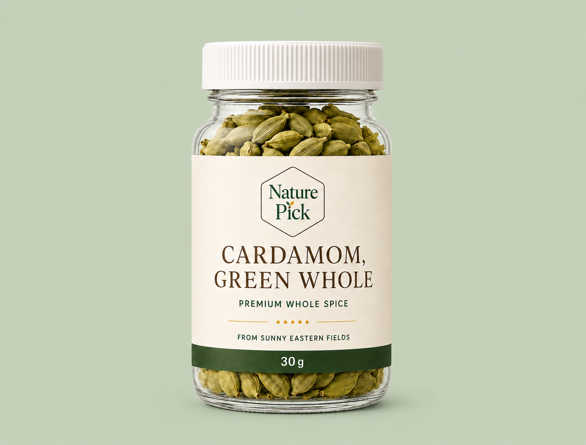 Hel grön kardemumma 30 g – Nature Pick