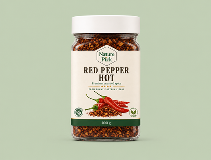Crushed hot pepper flakes