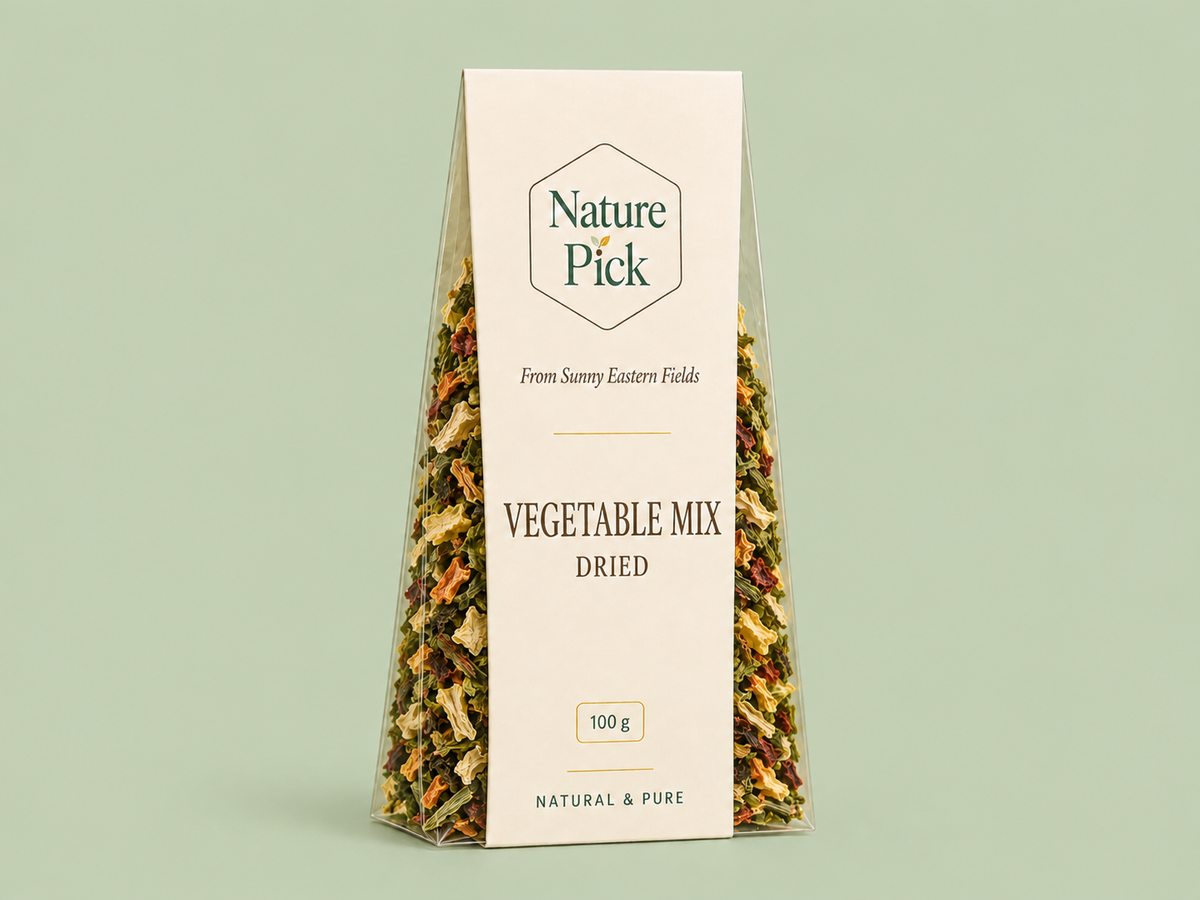 Vega Mix, torkad grönsaksblandning 100 g – Nature Pick