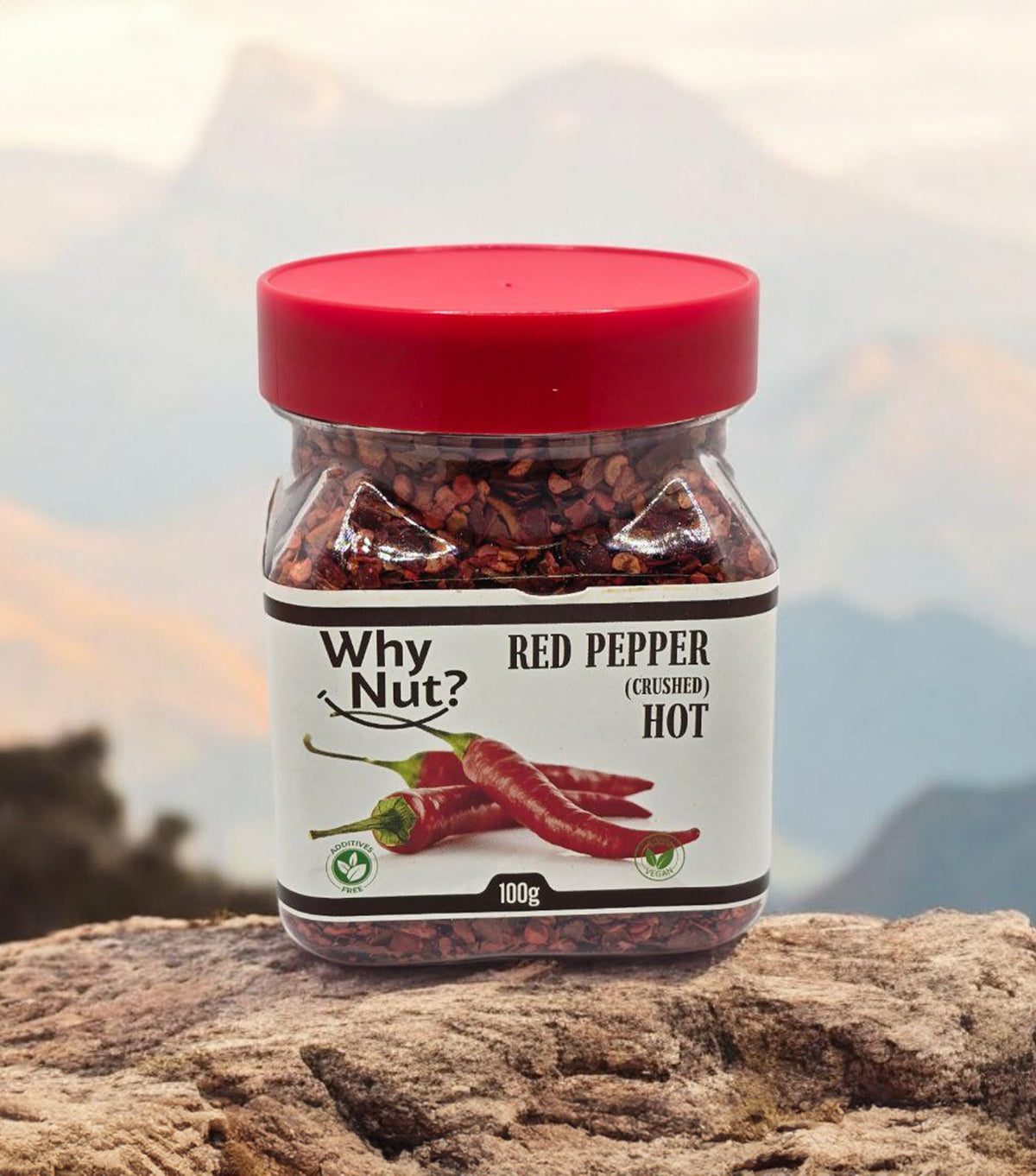 Krossade starka paprikaflingor 30 g – bild 3