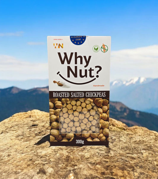 Prażona i solona ciecierzyca