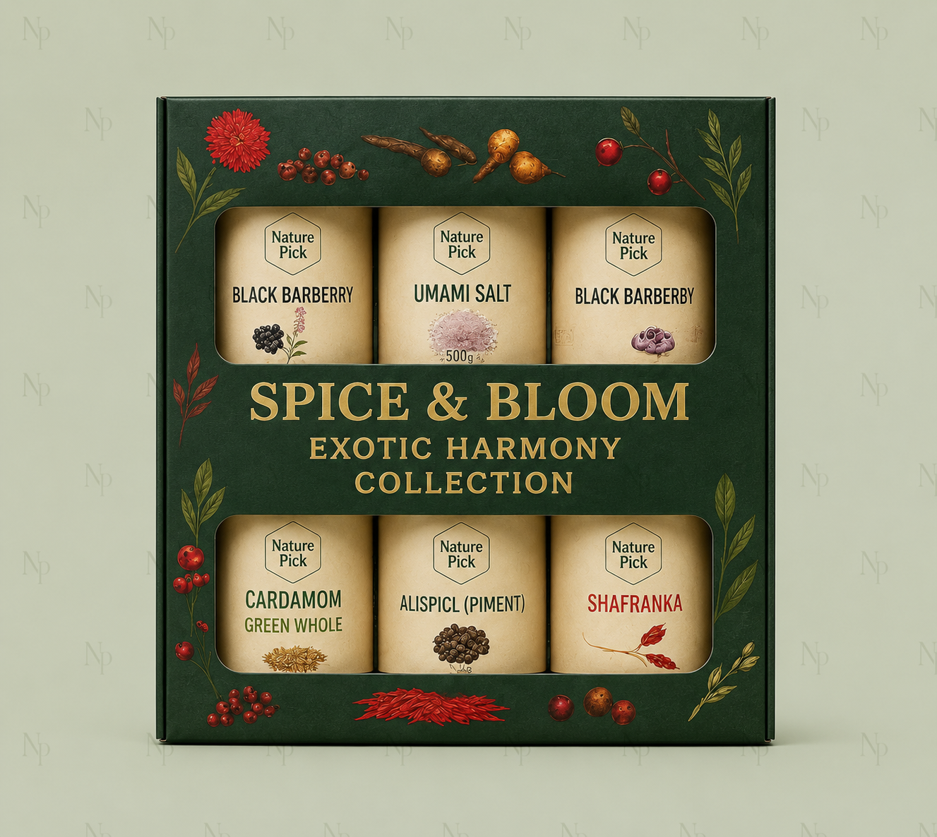 🎁 Spice &amp; Bloom – Zestaw prezentowy premium