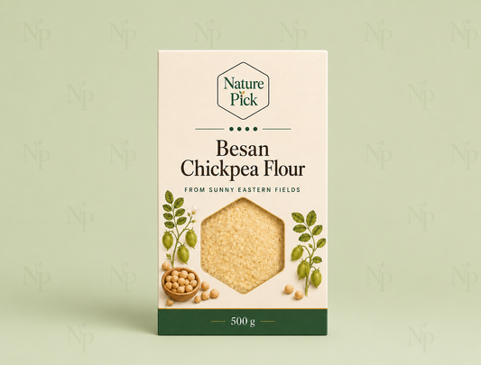 Besan (mąka z ciecierzycy)